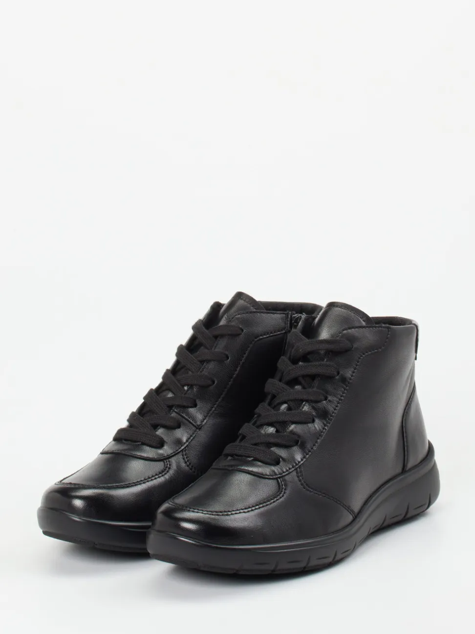 Semler – Stiefelette aus Kalbleder schwarz