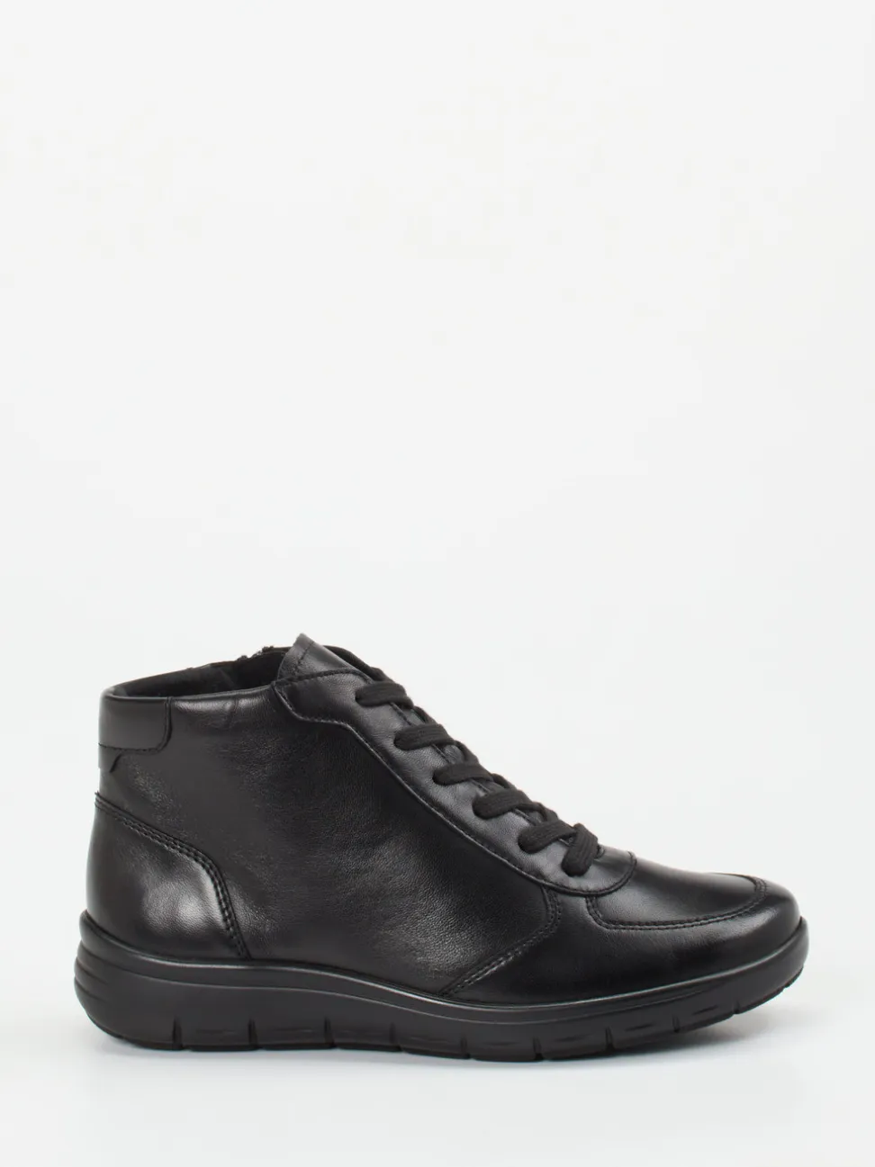 Semler – Stiefelette aus Kalbleder schwarz