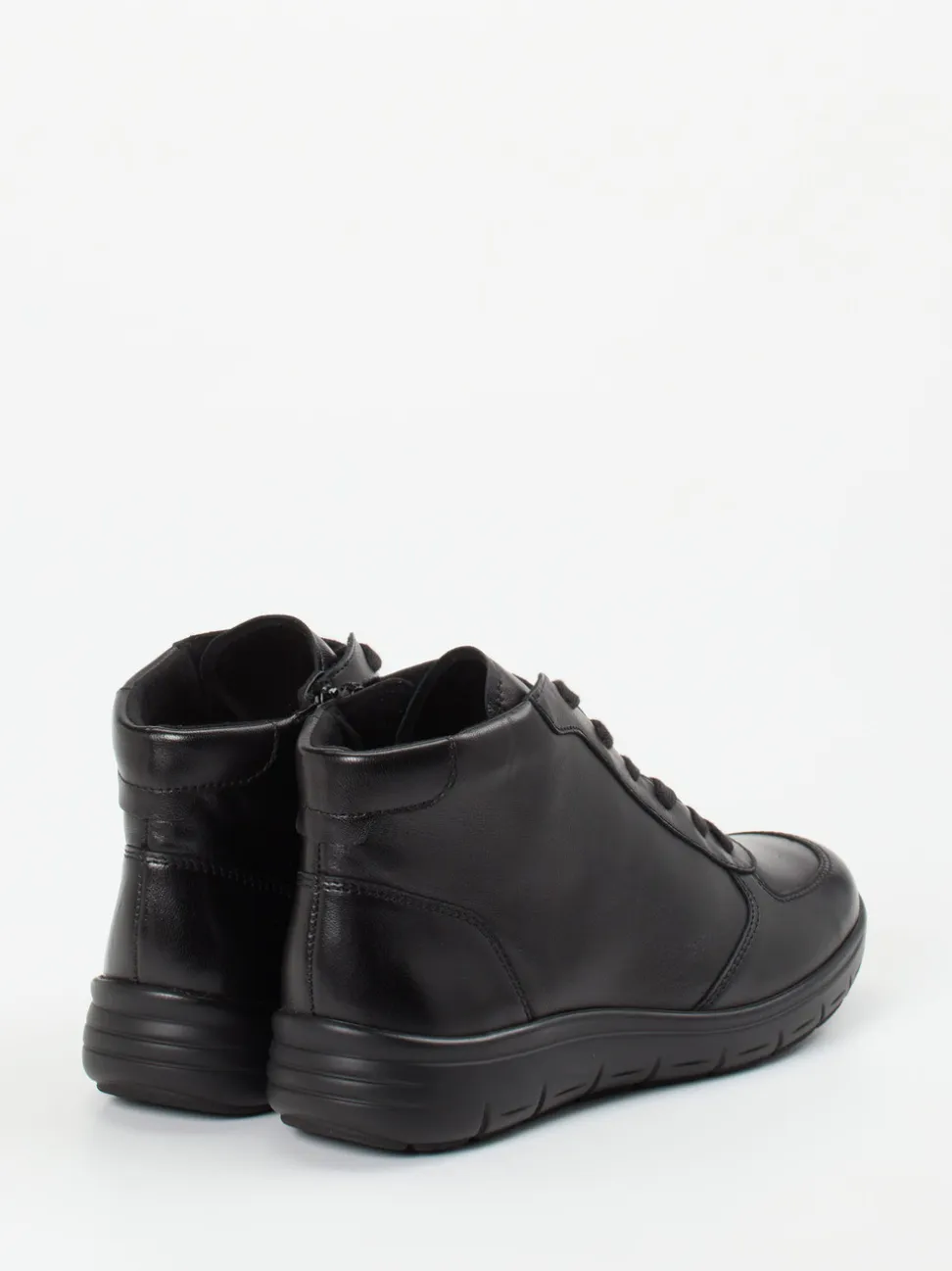 Semler – Stiefelette aus Kalbleder schwarz