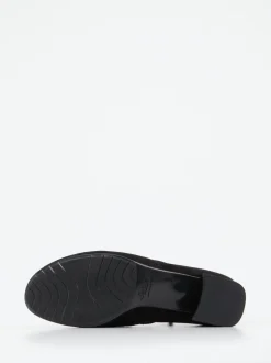 Semler – Stiefelette aus Veloursleder Schwarz