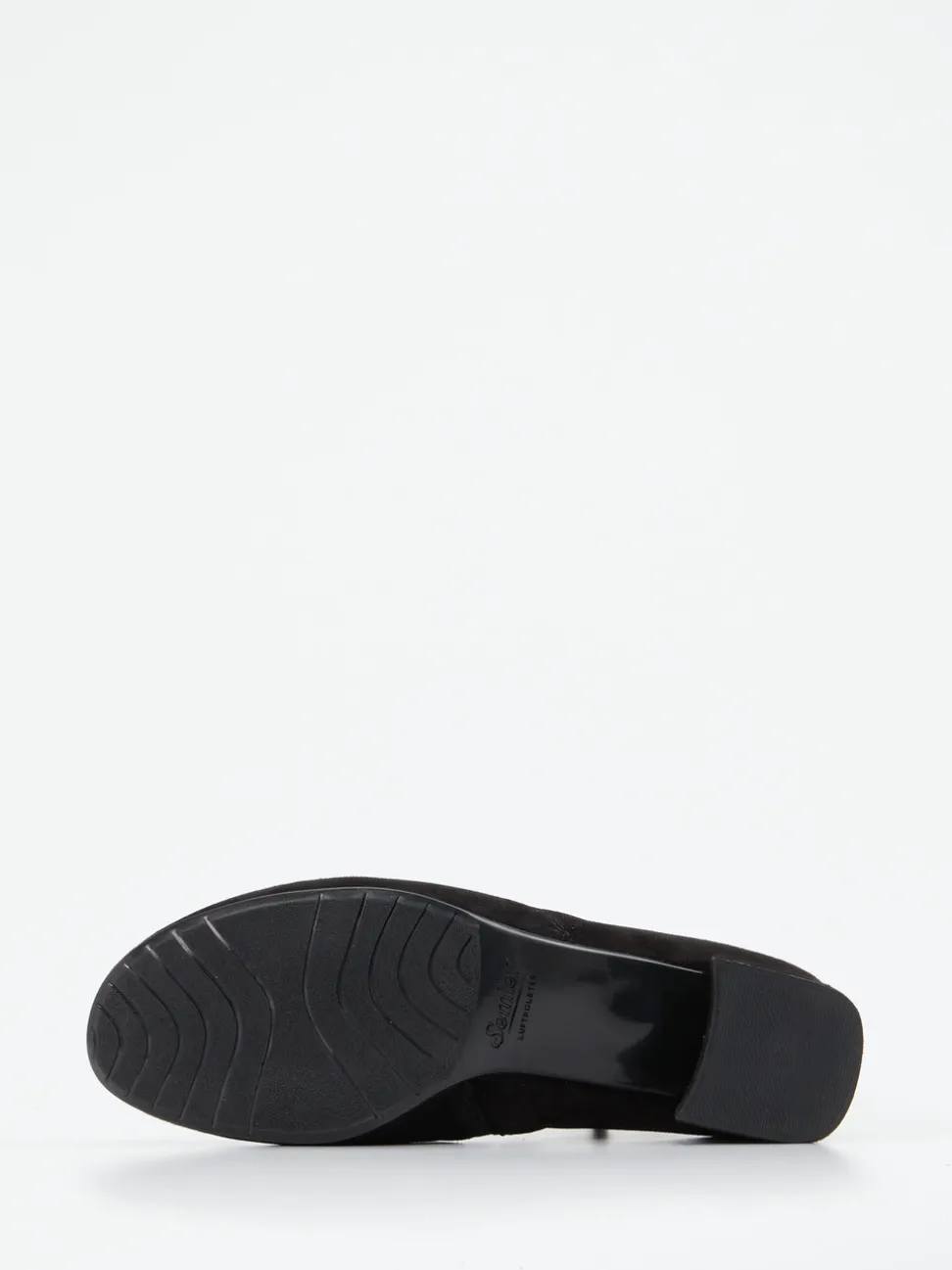 Semler – Stiefelette aus Veloursleder Schwarz