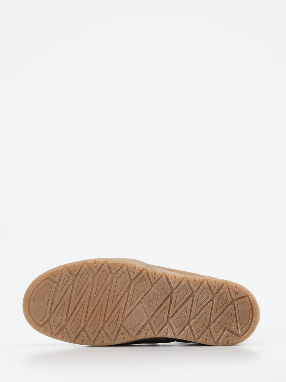 Semler – Stiefelette aus Veloursleder sandbeige
