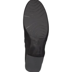 Semler – Stiefelette aus Veloursleder Schwarz