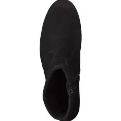 Semler – Stiefelette aus Veloursleder Schwarz