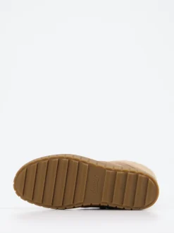 Semler – Stiefeletten aus Veloursleder mittelbraun