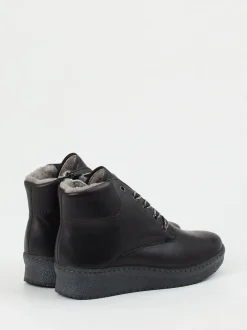 Semler – Stiefeletten aus Kalbleder in Schwarz