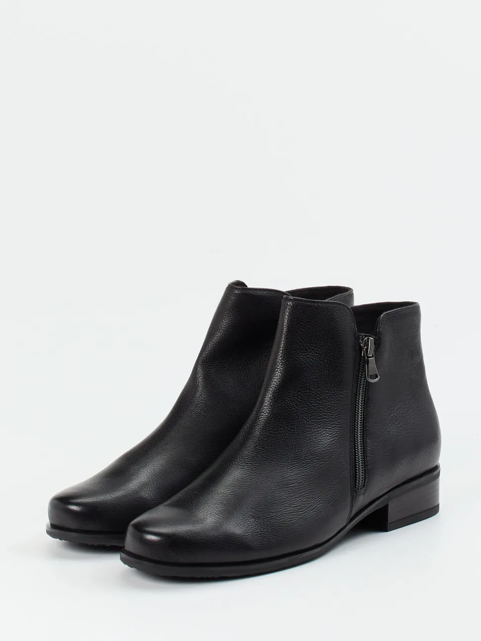 Semler – Stiefeletten aus Kalbleder schwarz