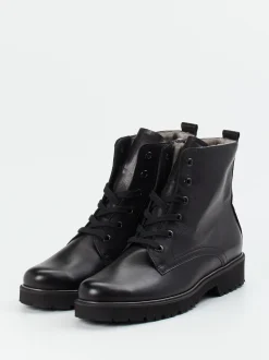 Semler – Stiefeletten aus Kalbleder schwarz