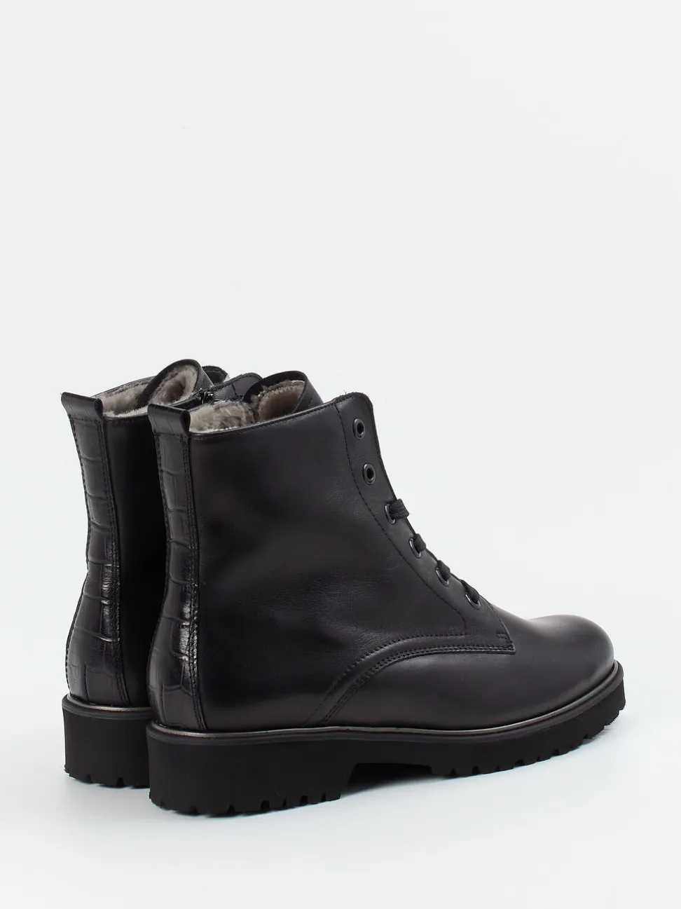 Semler – Stiefeletten aus Kalbleder schwarz