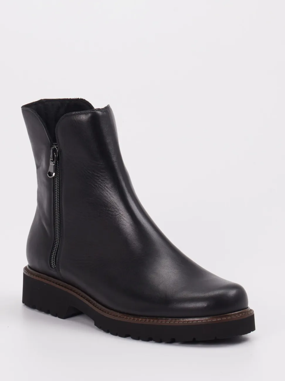 Semler – Stiefeletten aus Kalbleder Schwarz