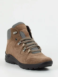 Semler – Wanderboots aus Veloursleder mittelbraun