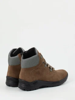 Semler – Wanderboots aus Veloursleder mittelbraun