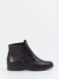 Semler – Warmfutter-Stiefelette aus Kalbleder schwarz