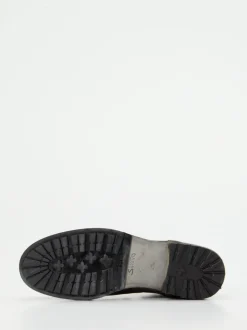 Shoto – Chelsea Boots aus Hirschleder dunkelgrün