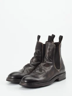 Shoto – Chelsea Boots aus Pferdeleder Dunkelbraun