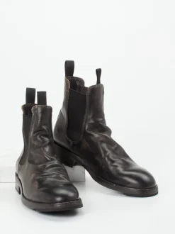 Shoto – Chelsea Boots aus Pferdeleder Dunkelbraun