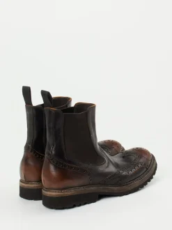 Shoto – Chelsea Boots aus Pferdeleder braun