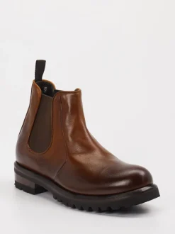 Shoto – Chelsea Boots aus Leder in Braun