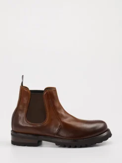 Shoto – Chelsea Boots aus Leder in Braun