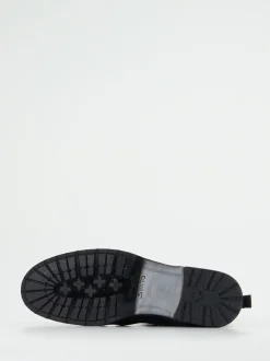 Shoto – Derby-Boots aus Cordovanleder Schwarz