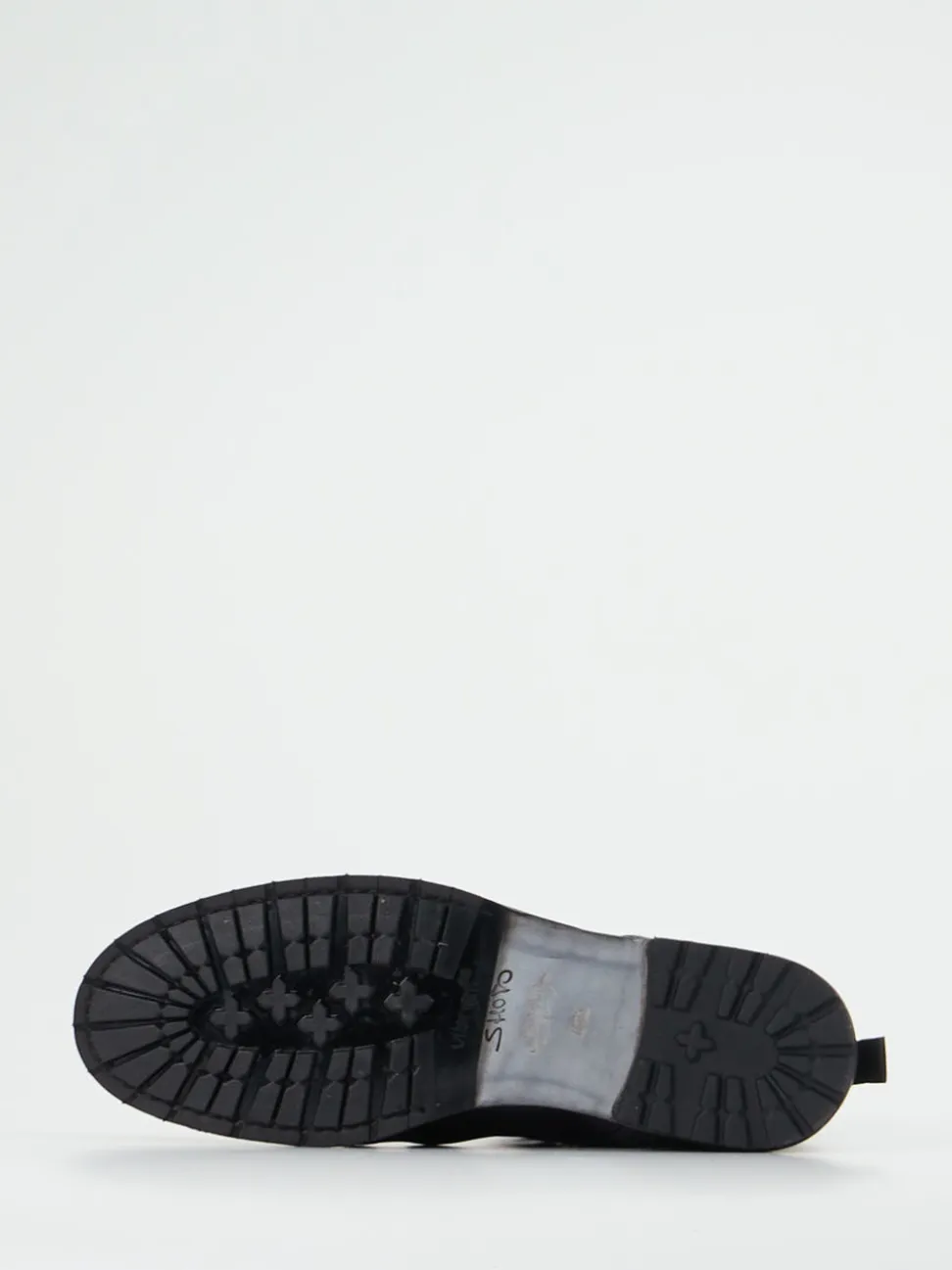 Shoto – Derby-Boots aus Cordovanleder Schwarz