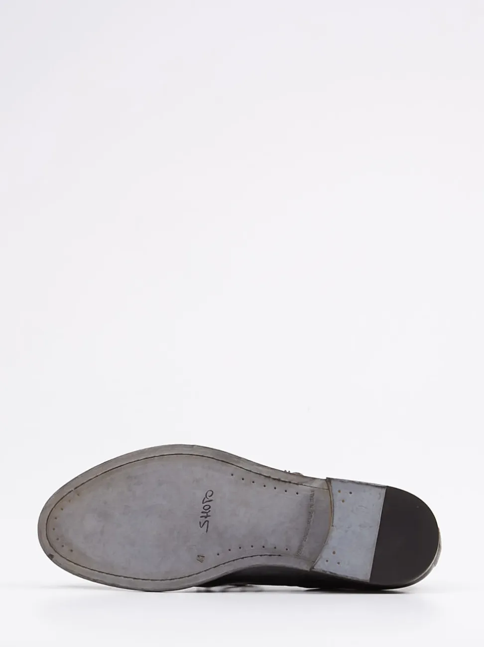 Shoto – Derby-Schnürschuh aus Känguruleder Grau