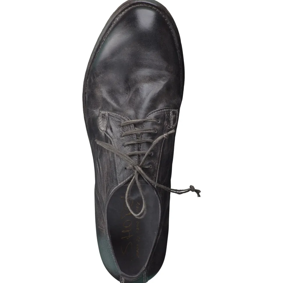Shoto – Derby-Schnürschuh aus Känguruleder Grau
