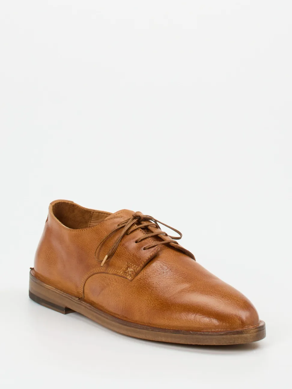 Shoto – Derbyschuhe aus Büffelleder cognacbraun