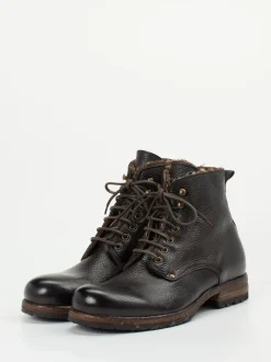 Shoto – Schnürboots aus Elchleder dunkelbraun