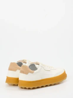 Shoto – Sneaker aus Büffelleder in Cremeweiß