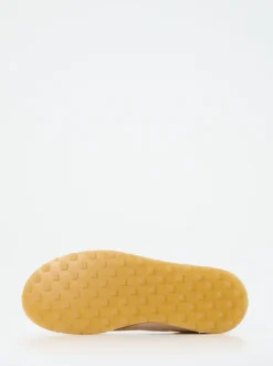 Shoto – Sneaker aus Büffelleder in Cremeweiß