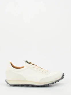 Shoto – Sneaker aus Känguruleder in Offwhite