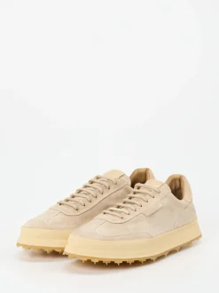 Shoto – Sneaker aus Veloursleder Beige