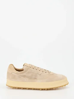 Shoto – Sneaker aus Veloursleder Beige