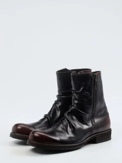 Shoto – Stiefeletten aus Pferdeleder in Tiefbraun
