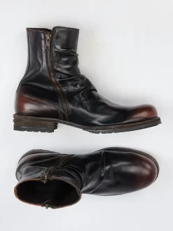 Shoto – Stiefeletten aus Pferdeleder in Tiefbraun