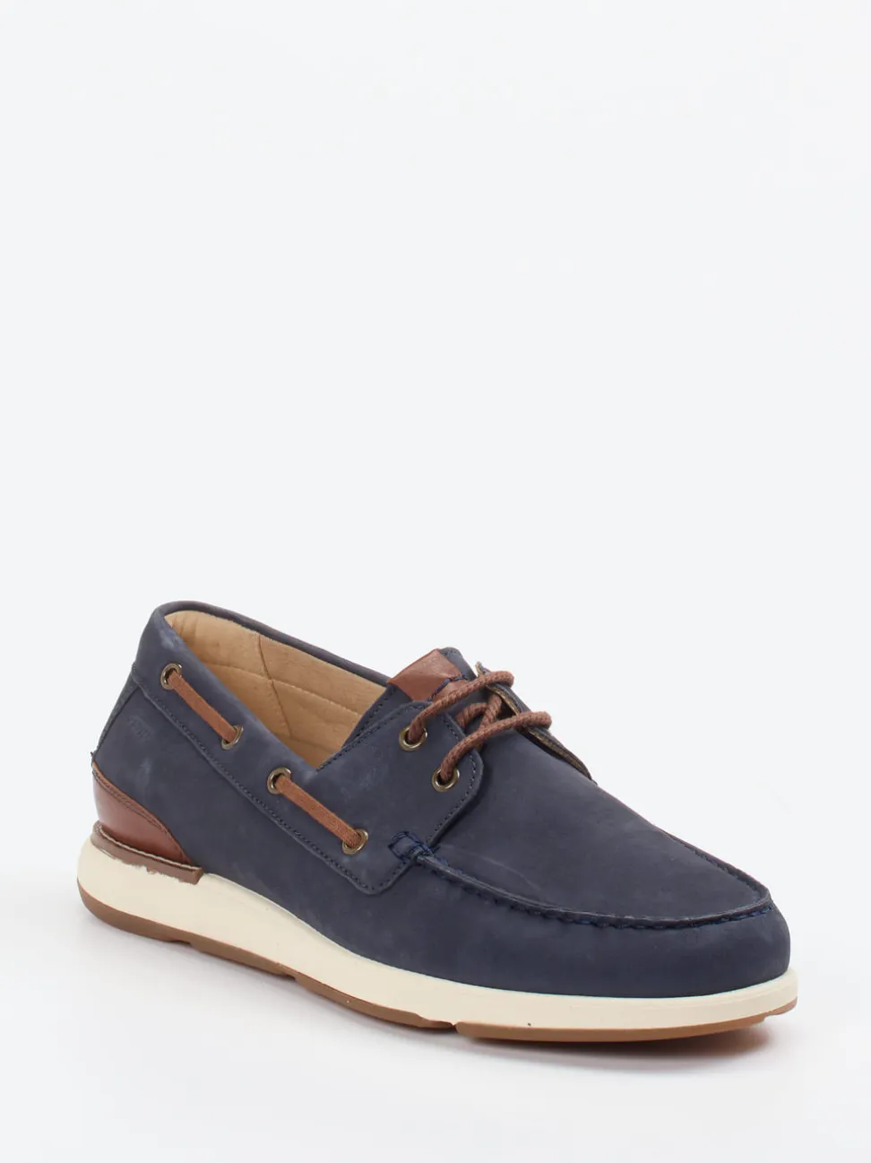 Sioux – Bootsschuh aus Nubukleder Marineblau