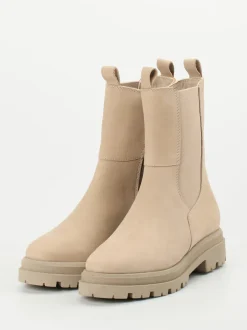 Sioux – Chelsea Boot aus Nubukleder in Beige