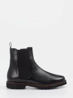 Sioux – Chelsea Boots aus Lammleder schwarz