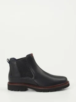 Sioux – Chelsea Boots aus Fettleder in Schwarz