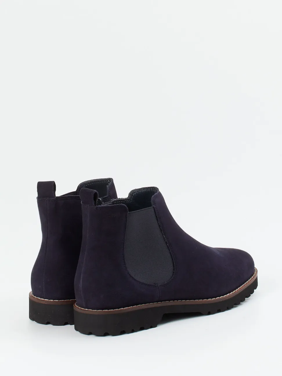 Sioux – Chelsea Boots aus samtigem Veloursleder