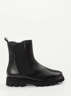 Sioux – Chelsea Boots aus Kalbleder schwarz
