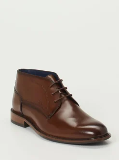 Sioux – Chukka Boot aus Kalbleder in Braun