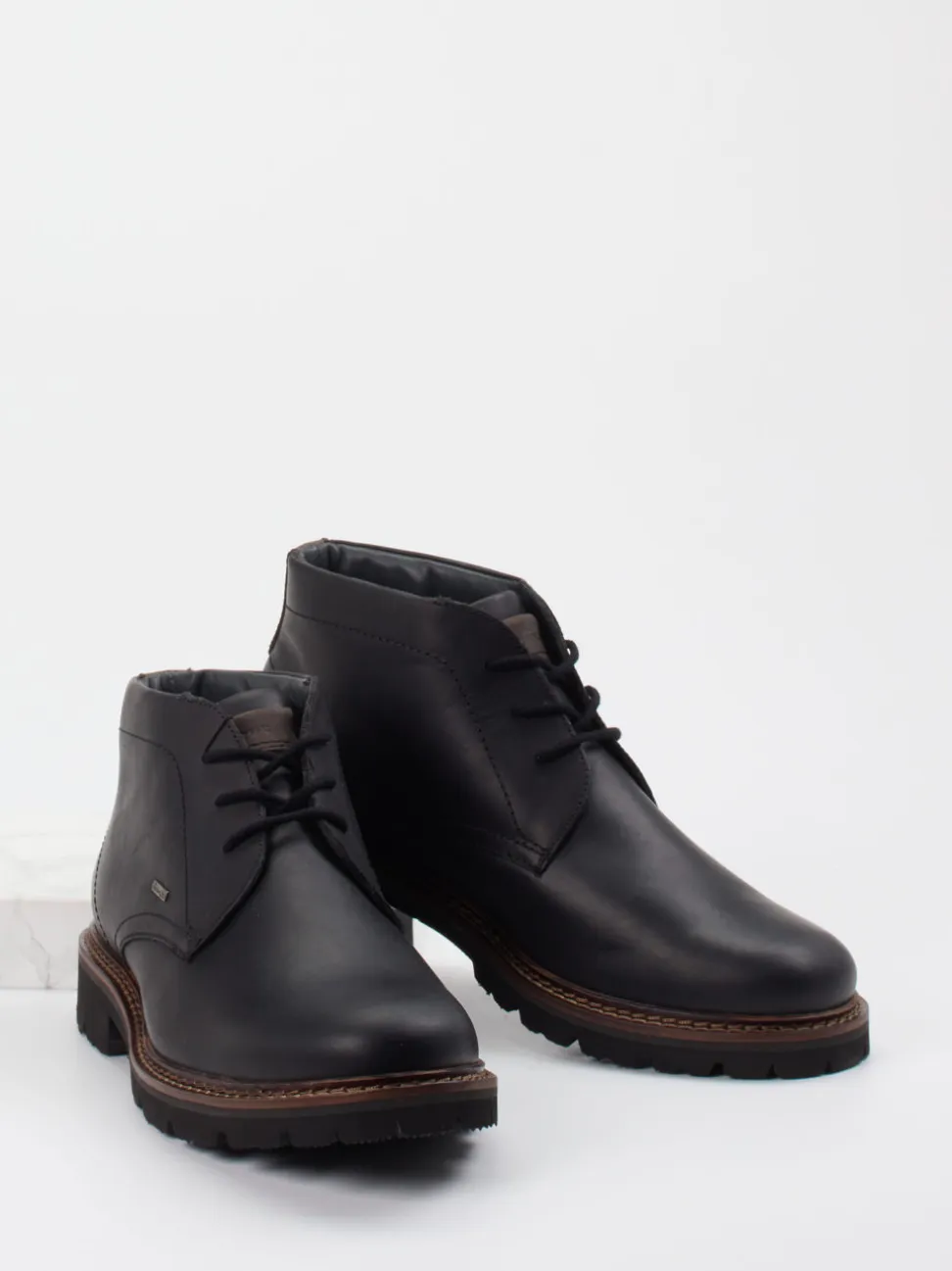 Sioux – Chukka Boots aus Nubukleder schwarz