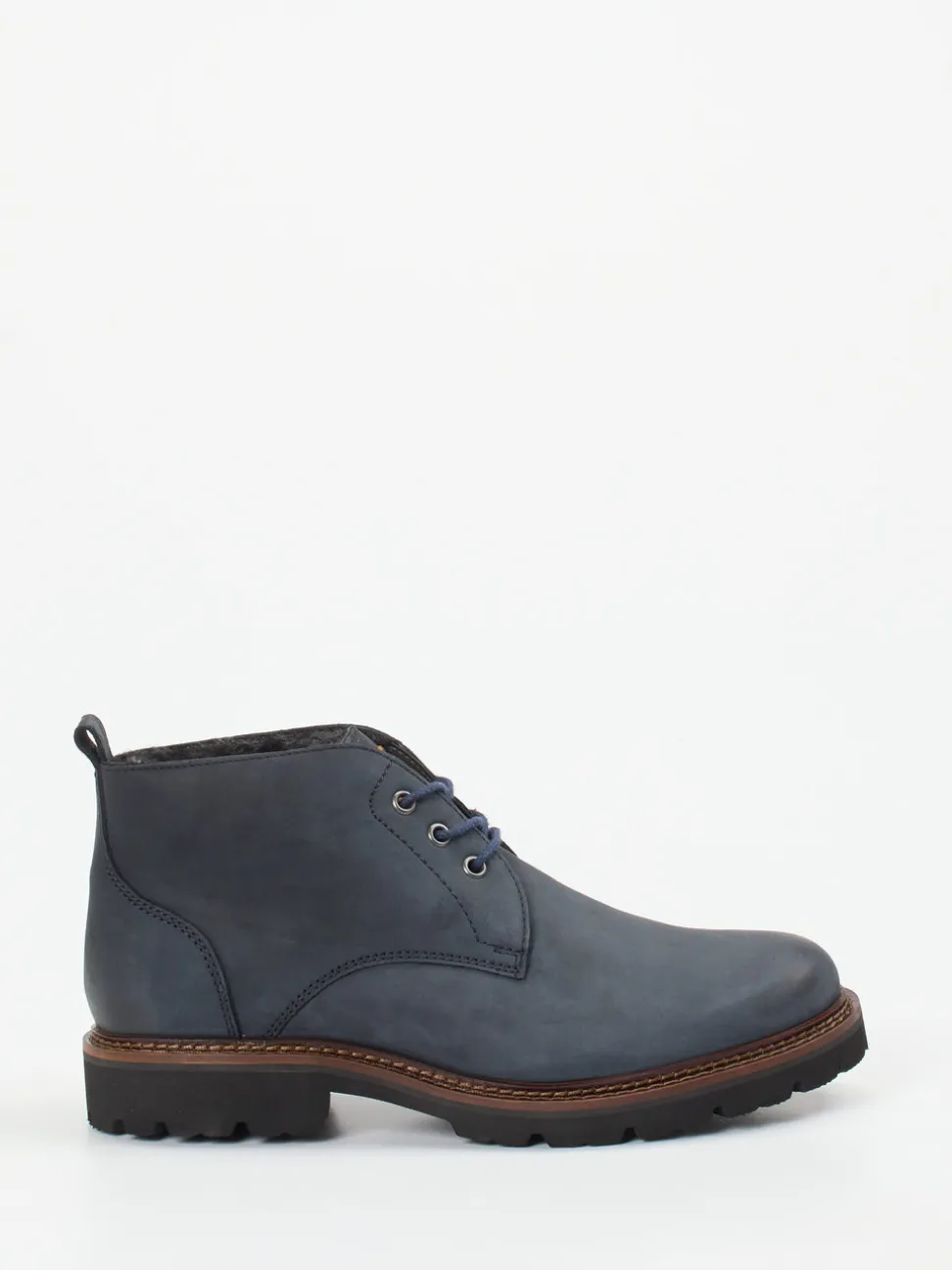 Sioux – Chukka Boots aus Nubukleder Dunkelblau