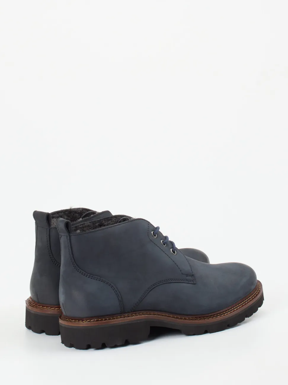 Sioux – Chukka Boots aus Nubukleder Dunkelblau