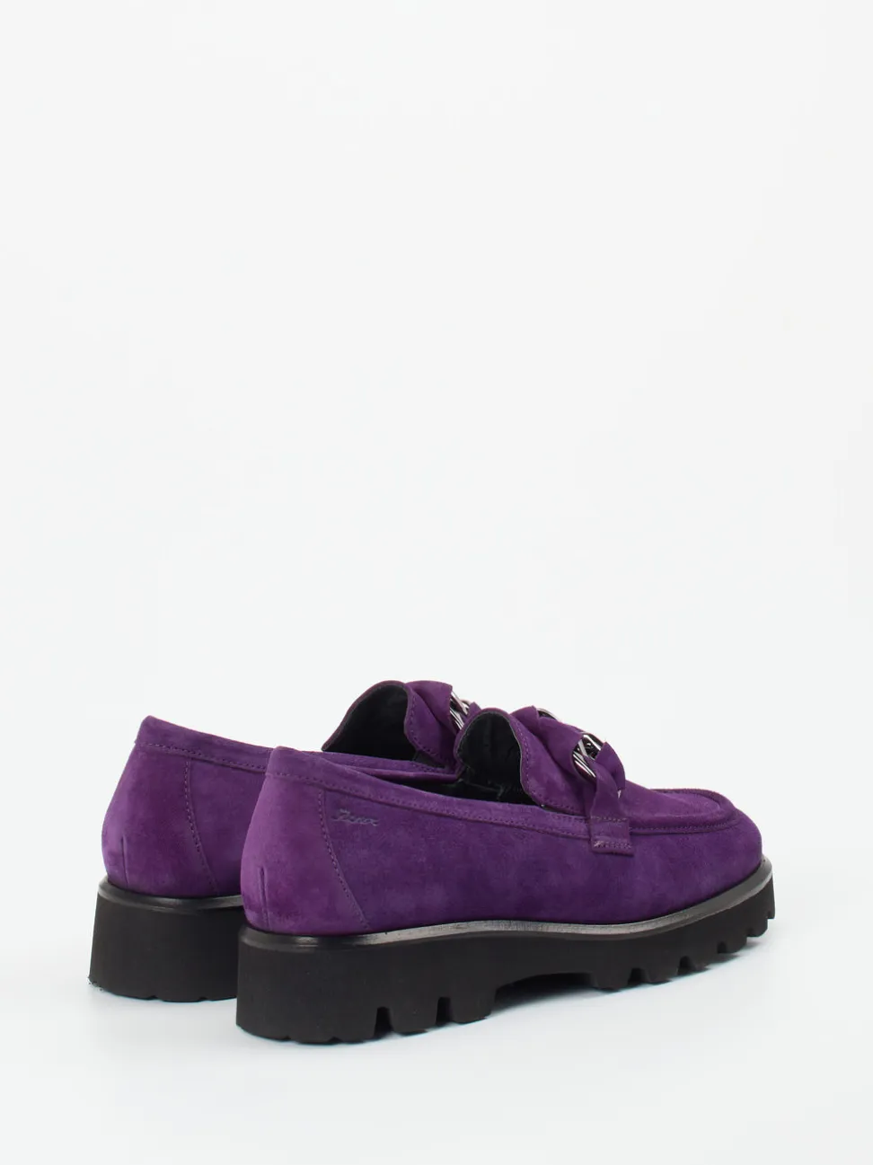 Sioux – Chunky Loafer aus Veloursleder Violett