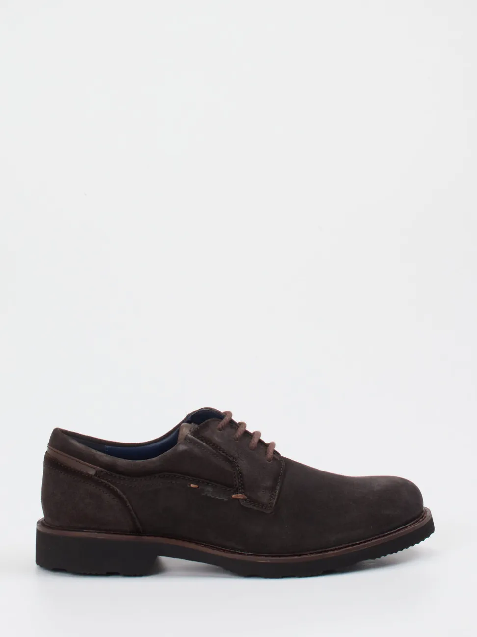 Sioux – Derby-Halbschuh aus Veloursleder Braun
