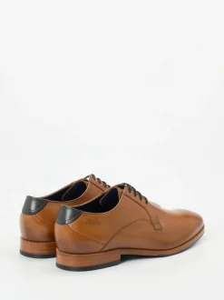 Sioux – Derby-Schnürschuh aus Kalbleder cognacbraun