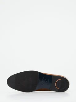 Sioux – Derby-Schnürschuh aus Kalbleder cognacbraun